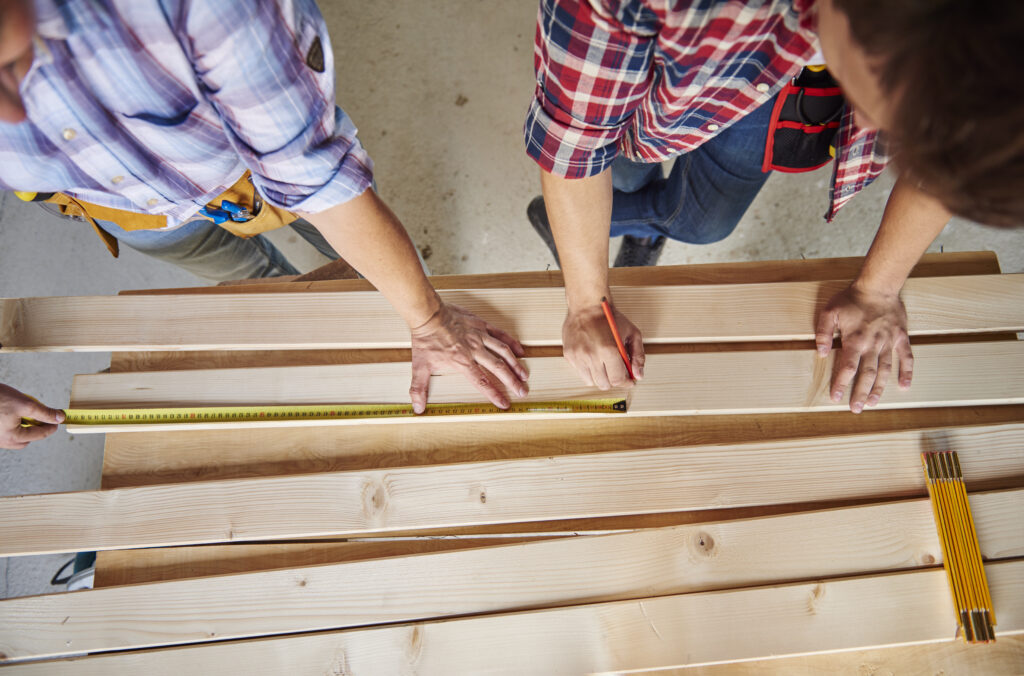 mesure lames de terrasse bois