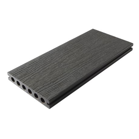 lame de terrasse composite fiberdeck gris foncé